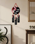 Home Sweet Home" Wall Decor with Hanging Charms